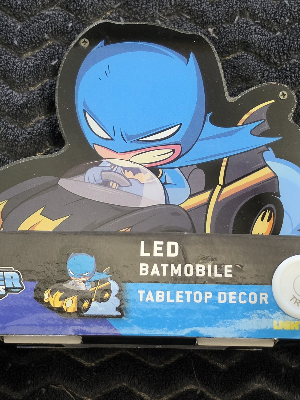 DC Super Friends LED Batmobile Tabletop Decor